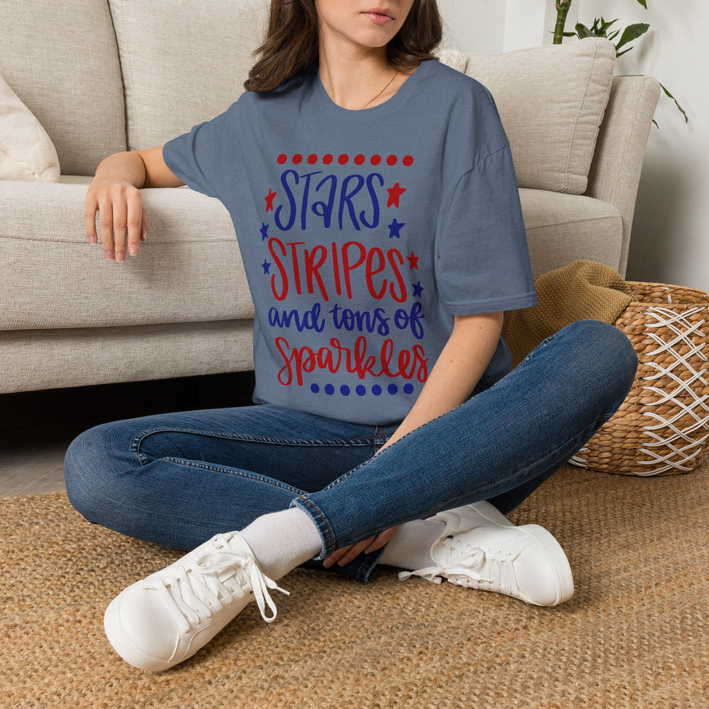 Stars Stripes and Tons of Sparkles T-Shirt
