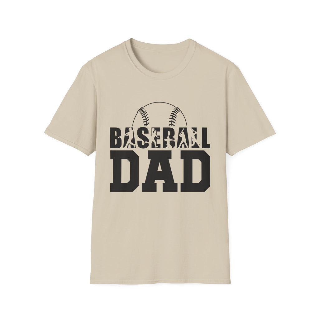 Baseball Dad T-Shirt | Baseball Graphic, Sports Family Tee