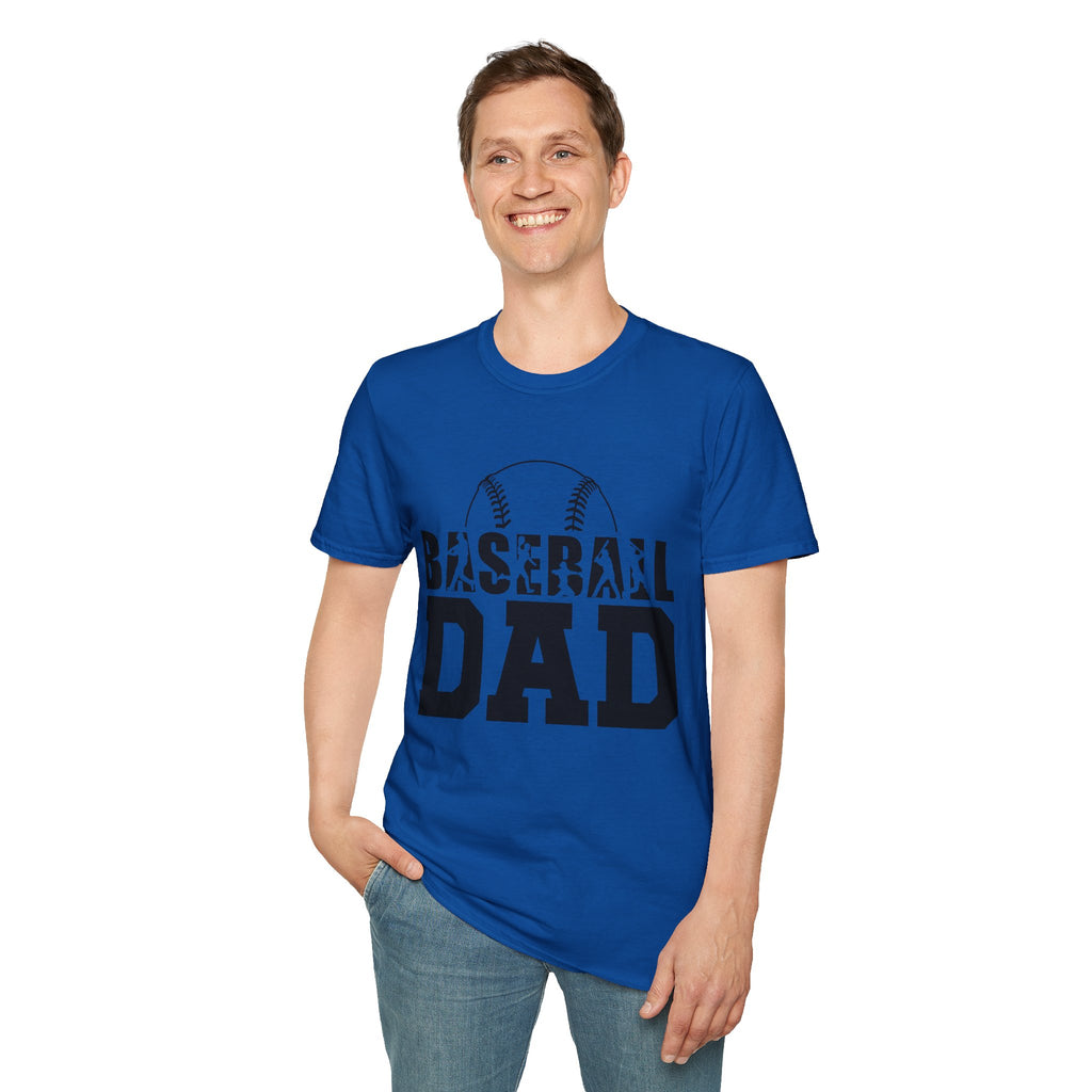 Baseball Dad T-Shirt | Baseball Graphic, Sports Family Tee