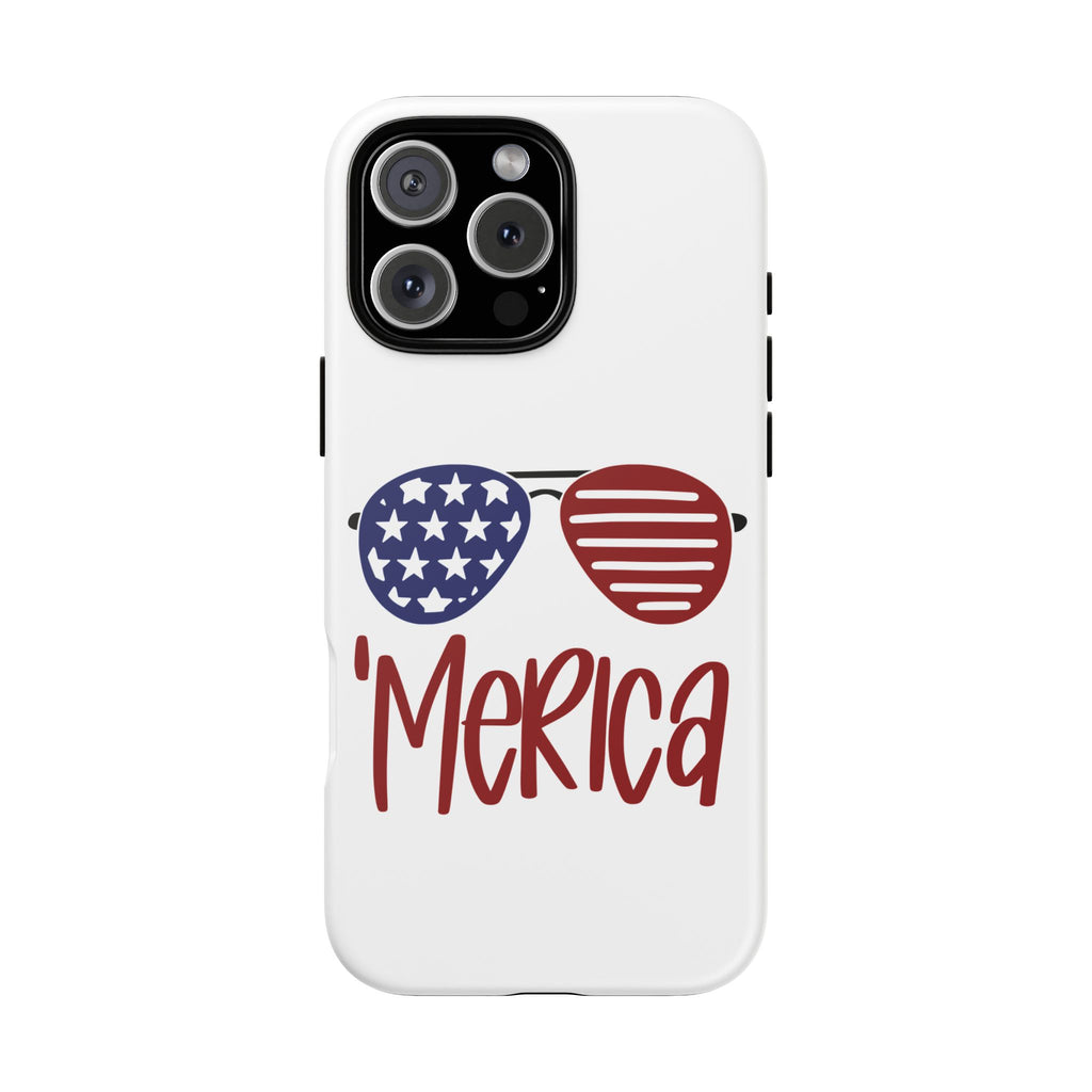 Merica Sunglasses Phone Case | American Flag Aviator Patriotic