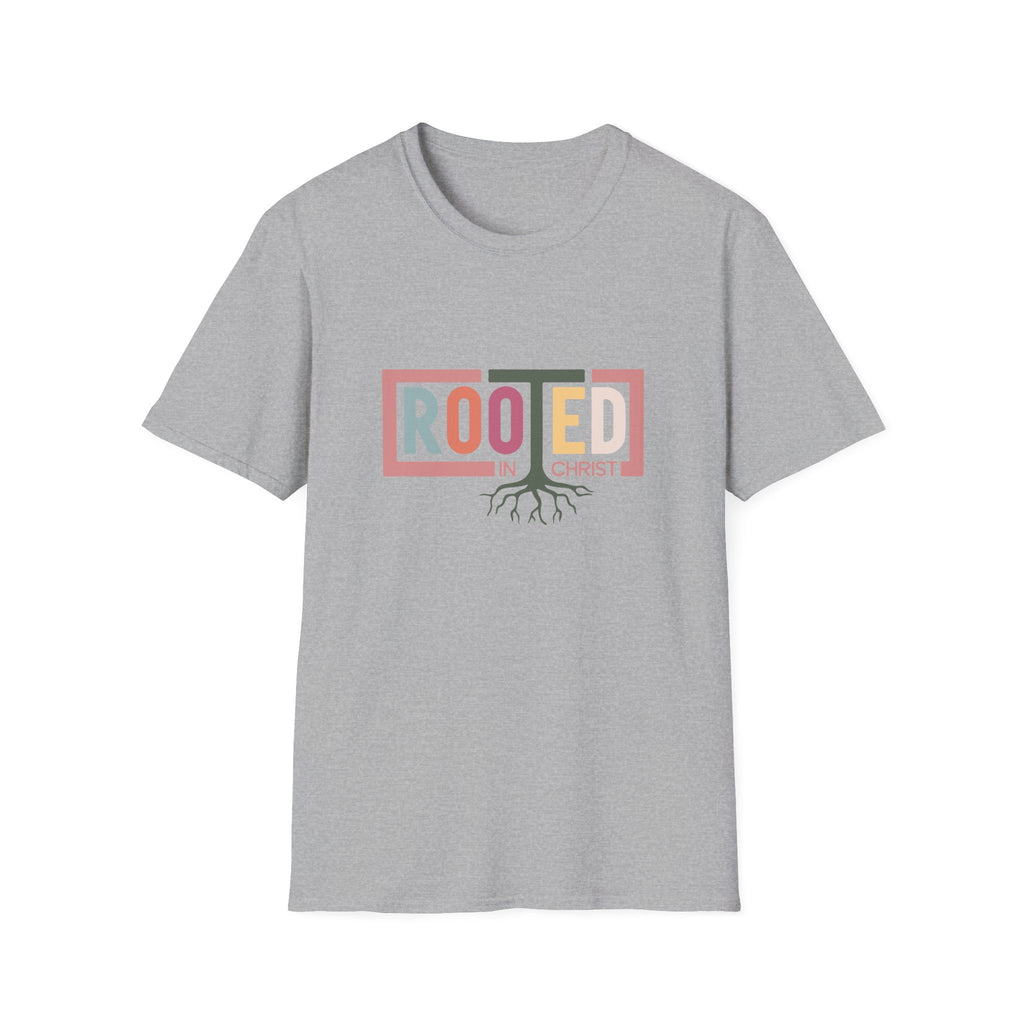 Rooted in Christ T-Shirt | Christian Faith Tee