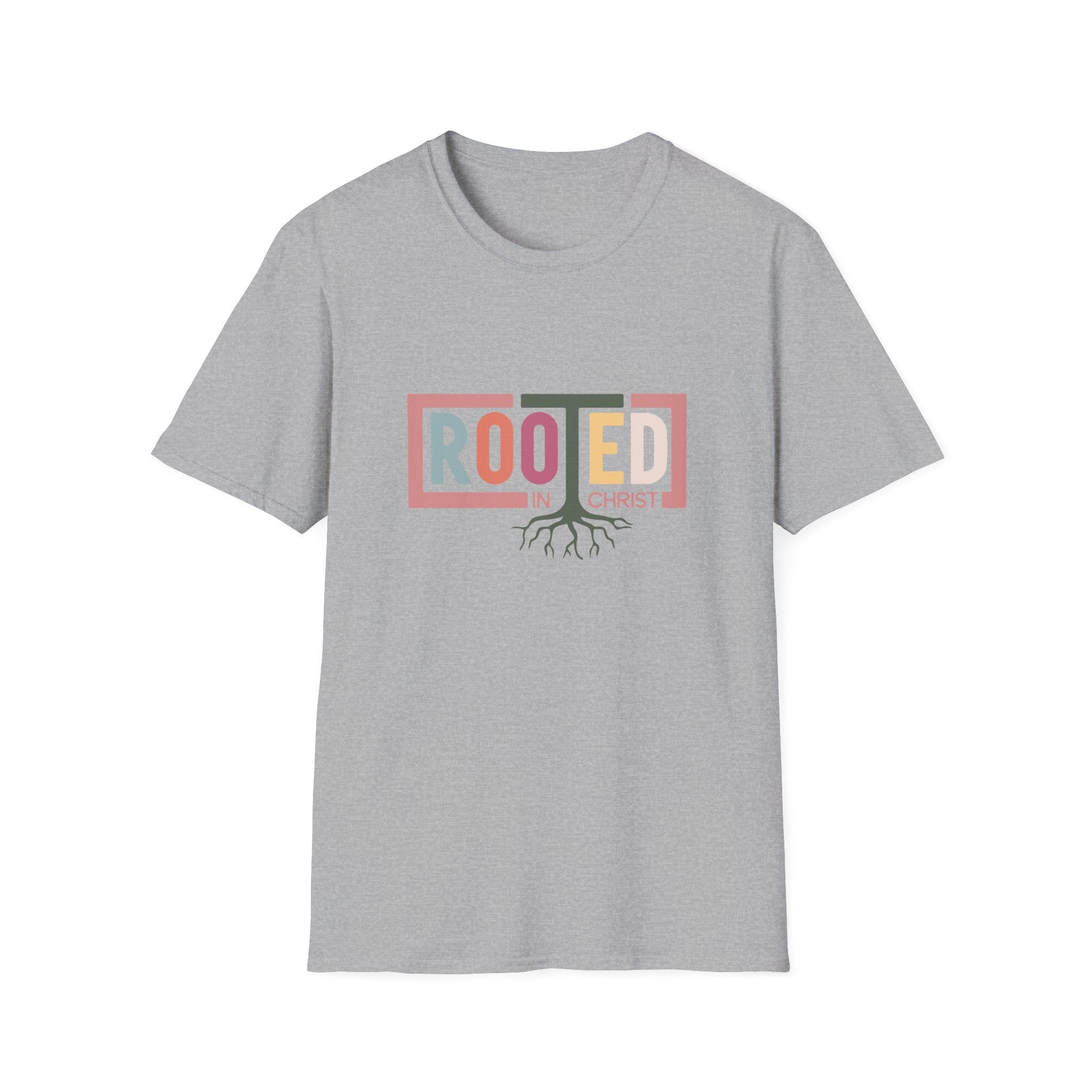 Rooted in Christ T-Shirt | Christian Faith Tee