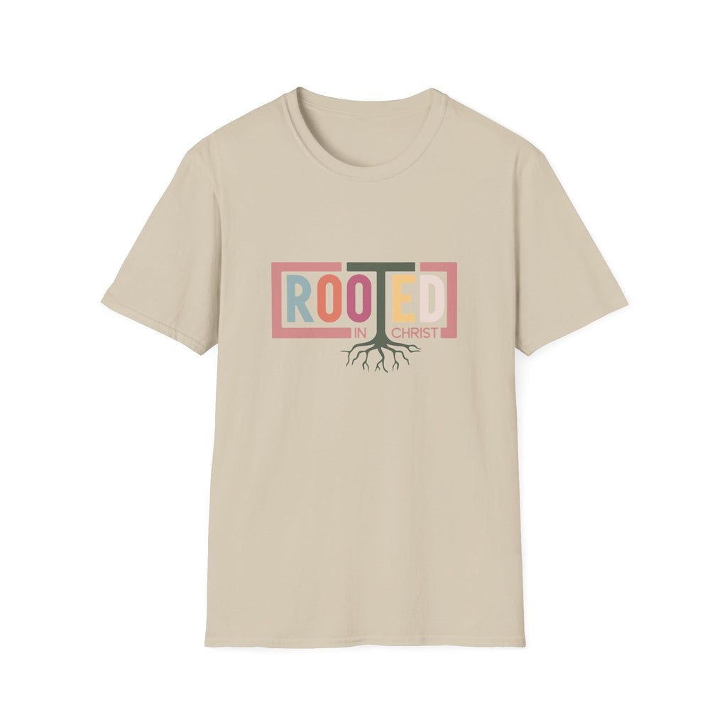 Rooted in Christ T-Shirt | Christian Faith Tee