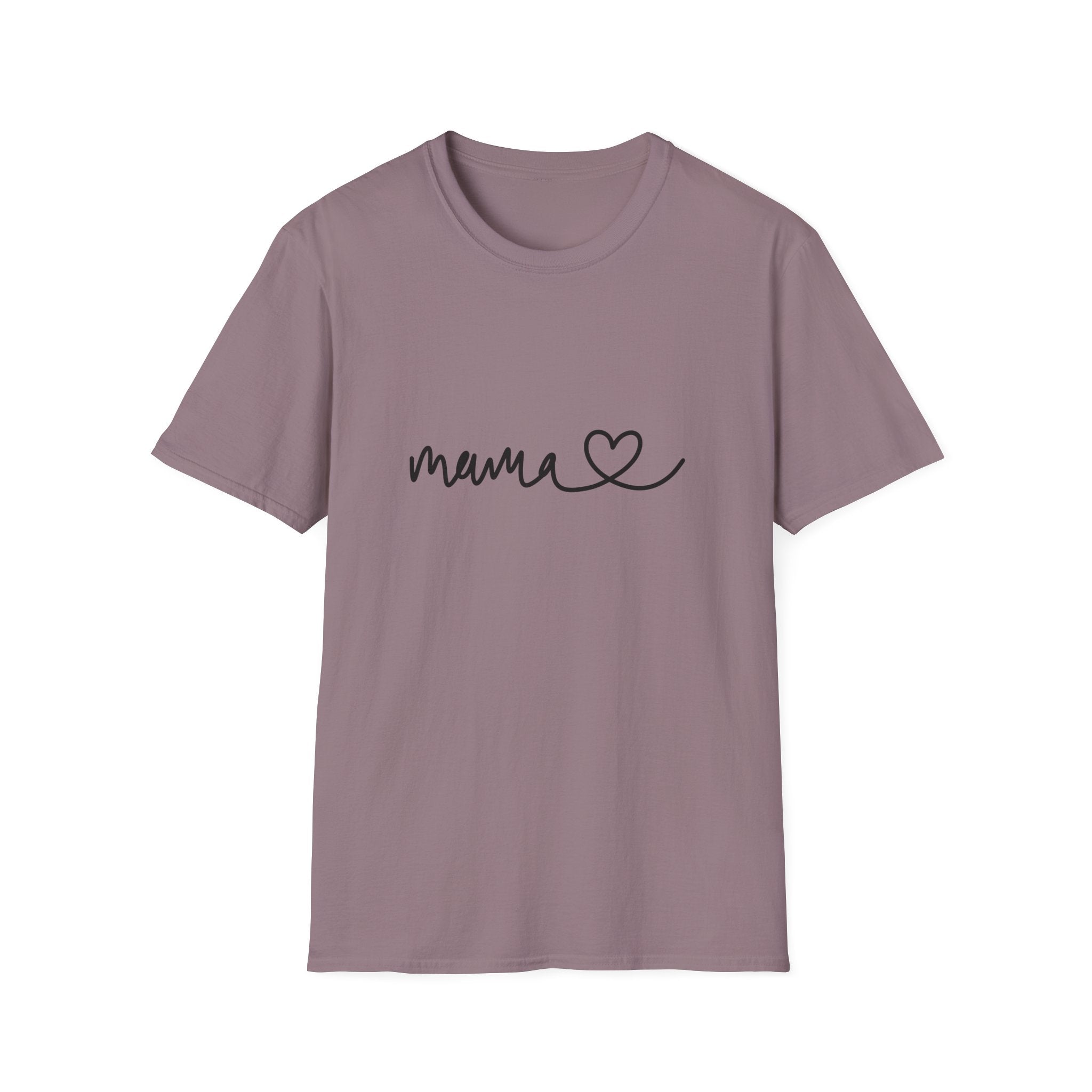 Mama Script Heart T-Shirt