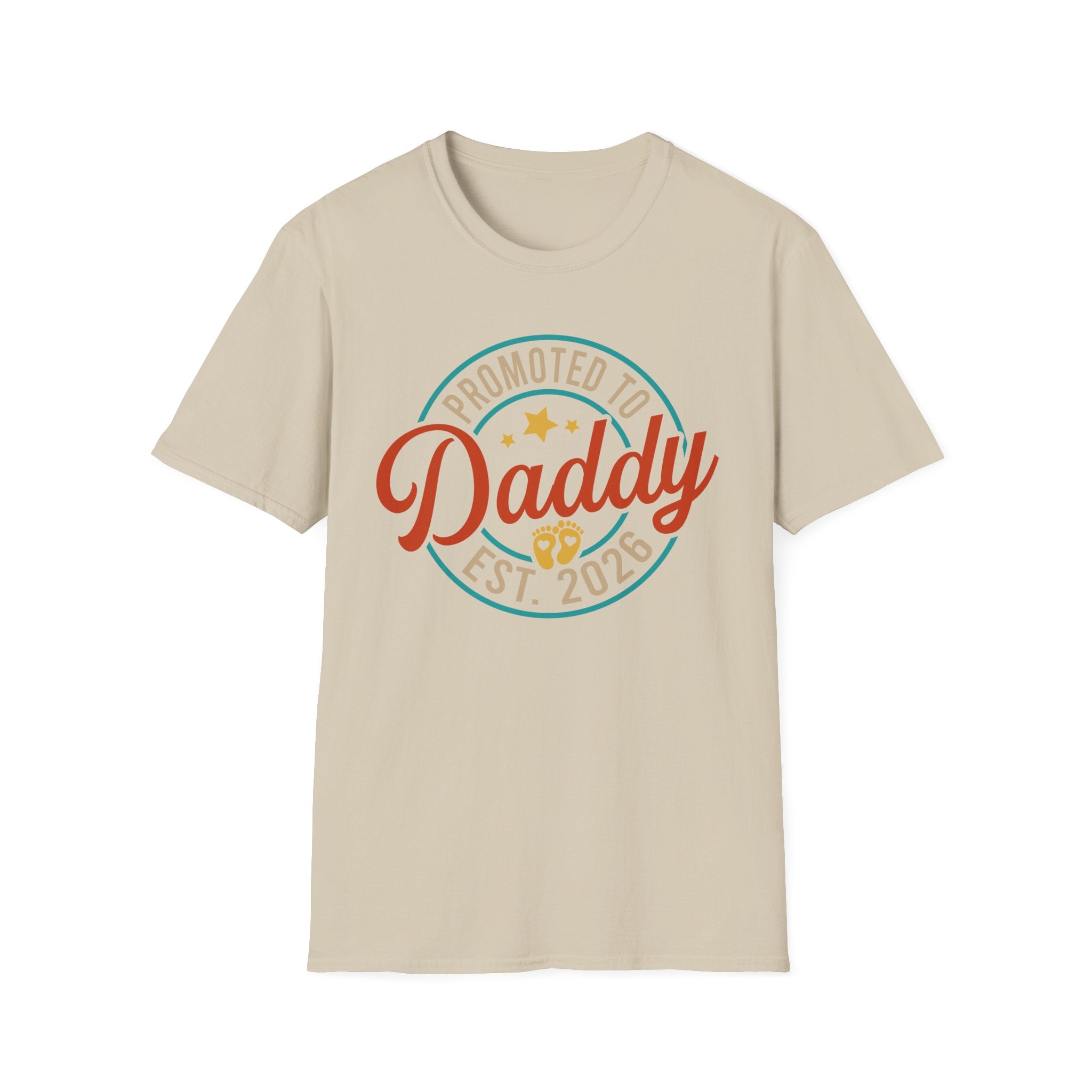 Promoted to Daddy T-Shirt | Baby Announcement Dad Shirt