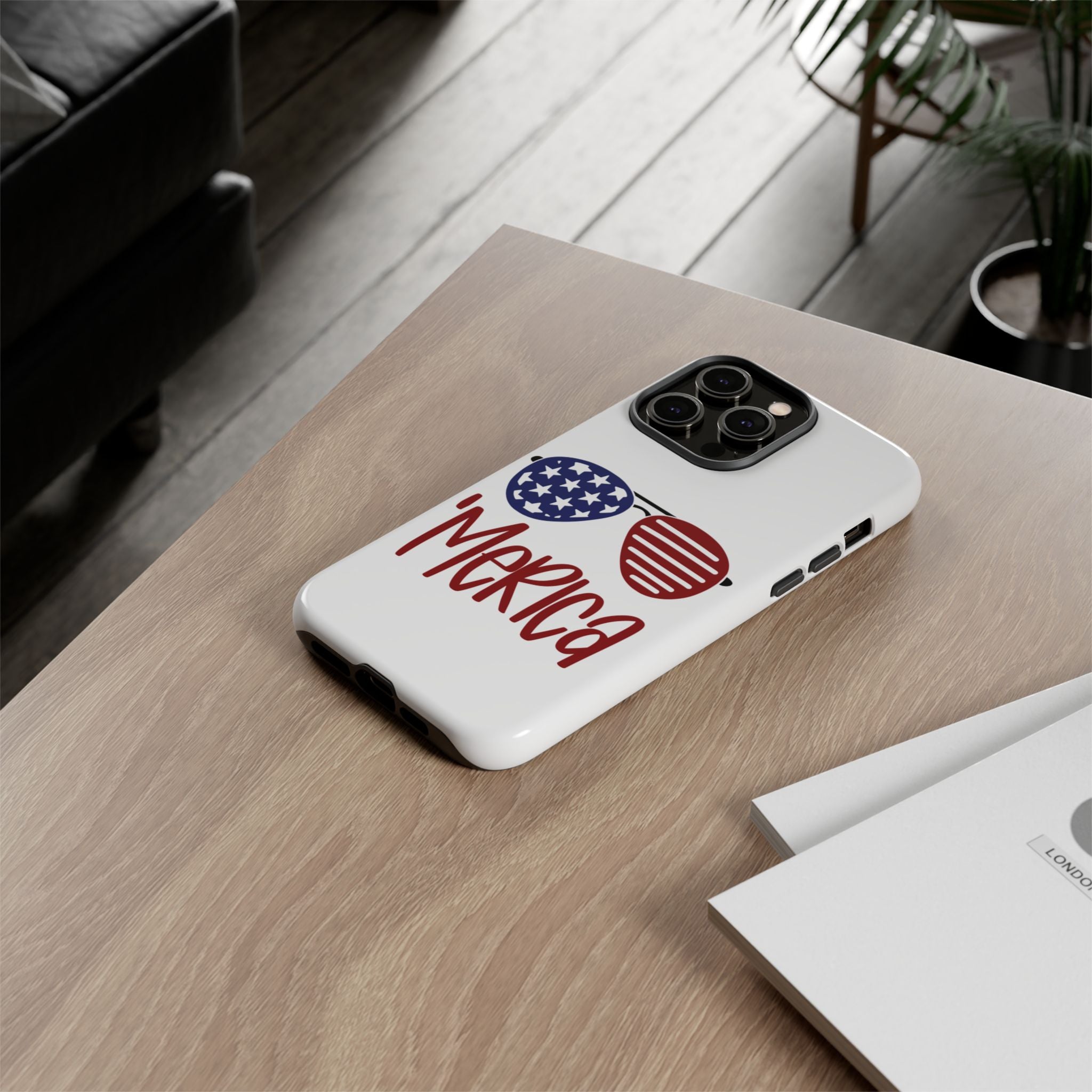 Merica Sunglasses Phone Case | American Flag Aviator Patriotic