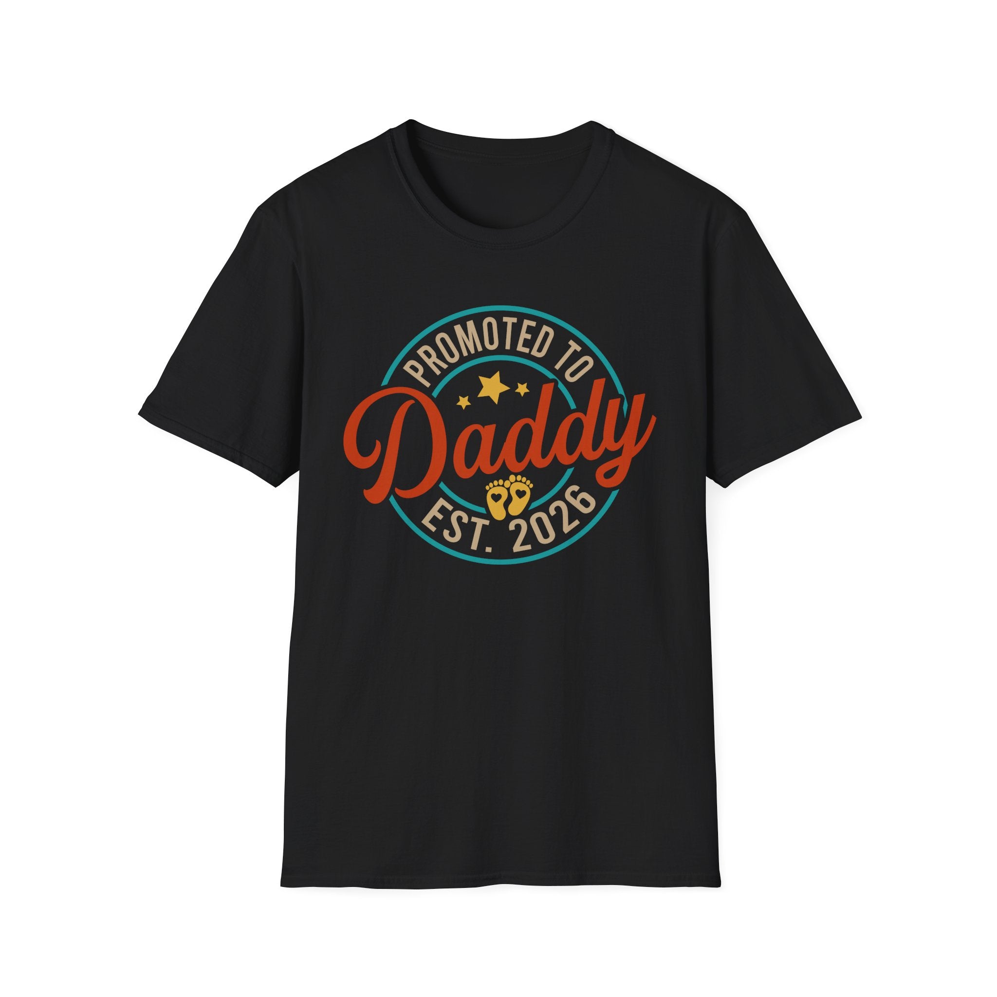 Promoted to Daddy T-Shirt | Baby Announcement Dad Shirt