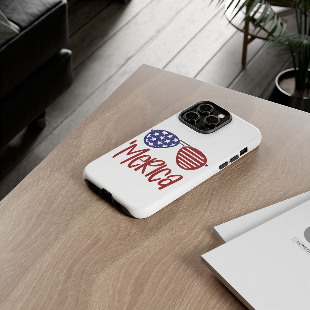 Merica Sunglasses Phone Case | American Flag Aviator Patriotic