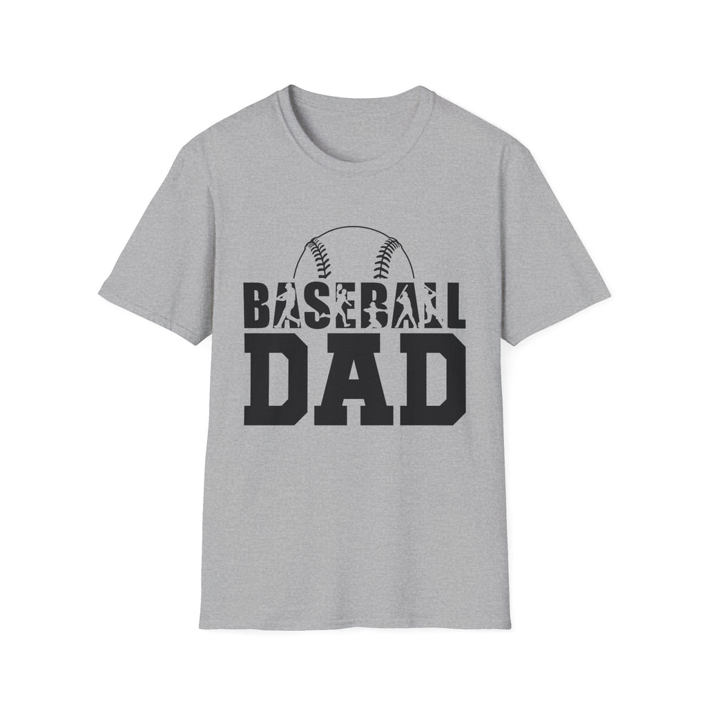 Baseball Dad T-Shirt | Baseball Graphic, Sports Family Tee