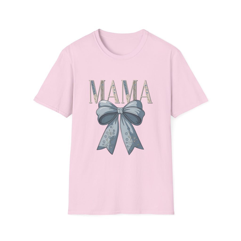 Mama with Blue Ribbon T-Shirt