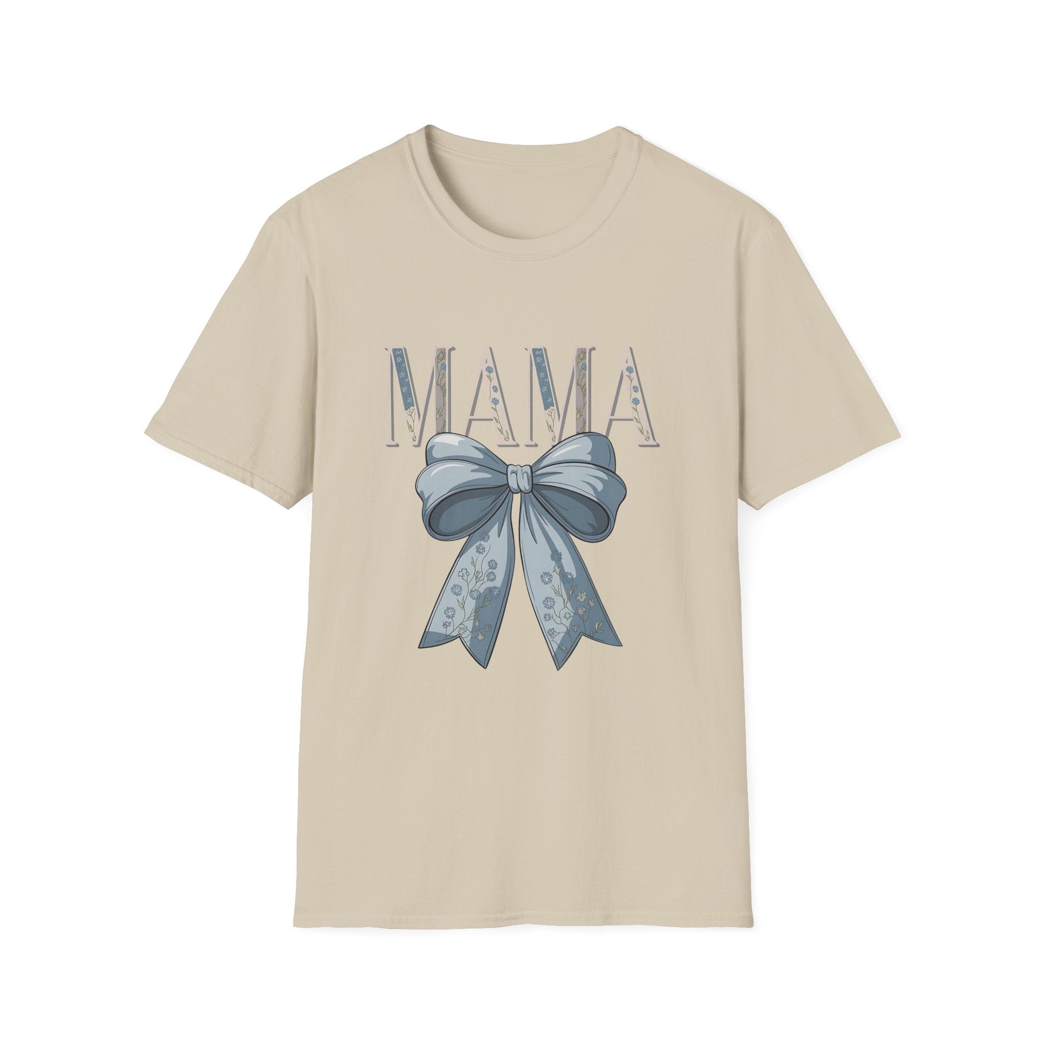 Mama with Blue Ribbon T-Shirt