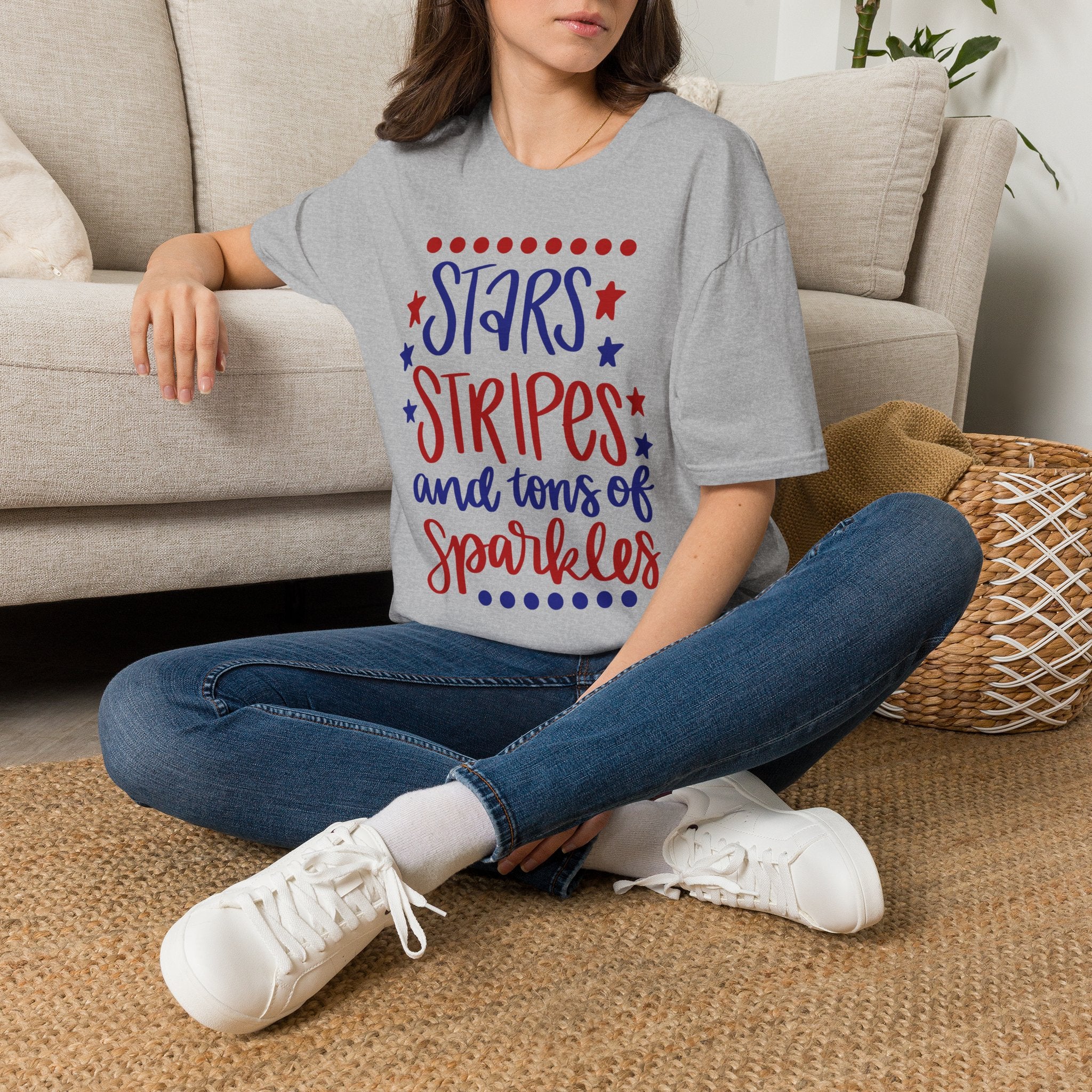 Stars Stripes and Tons of Sparkles T-Shirt