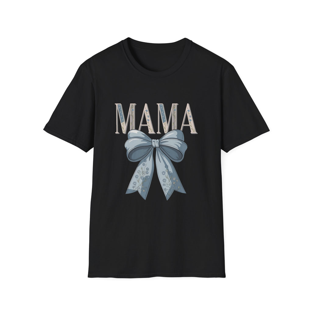 Mama with Blue Ribbon T-Shirt