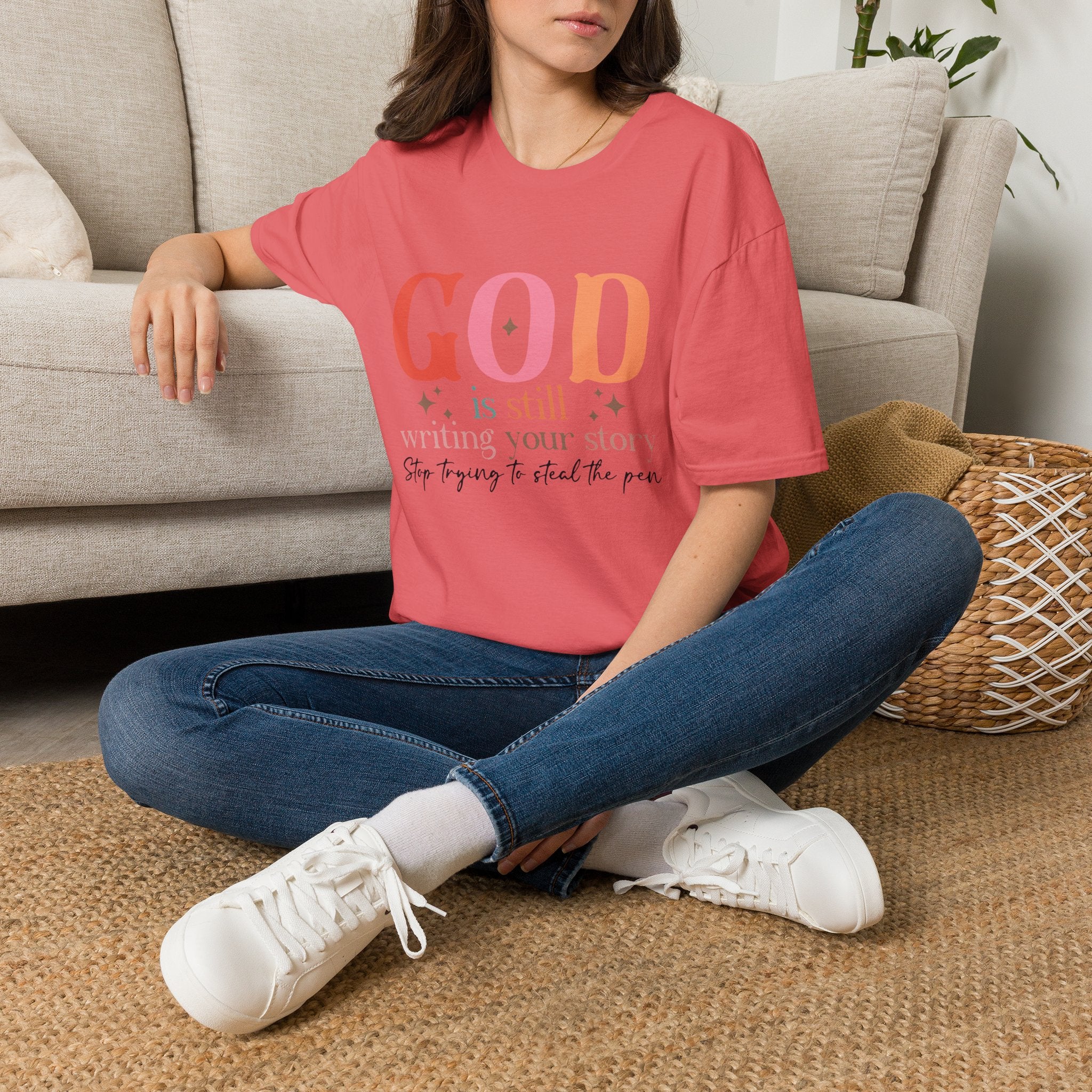 God is Still Writing Your Story T-Shirt | Inspirational Christian Tee
