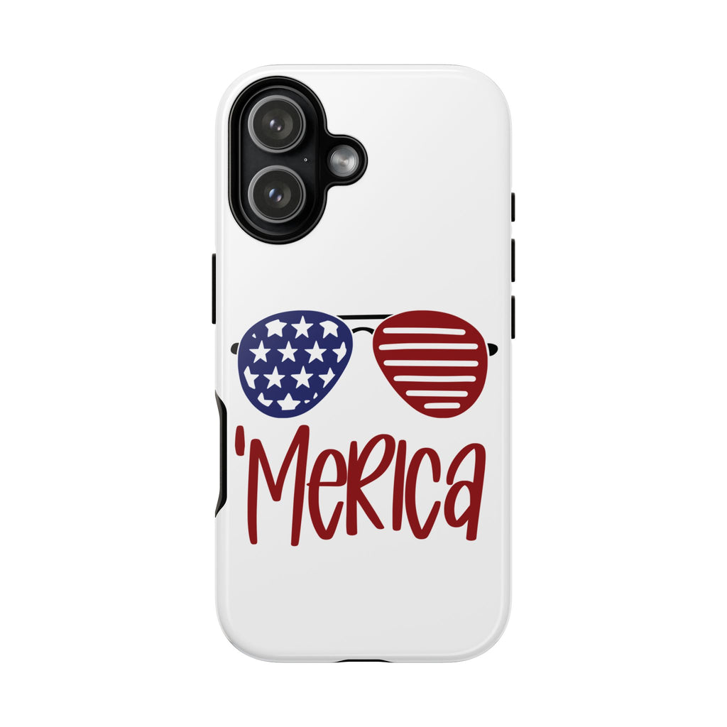 Merica Sunglasses Phone Case | American Flag Aviator Patriotic