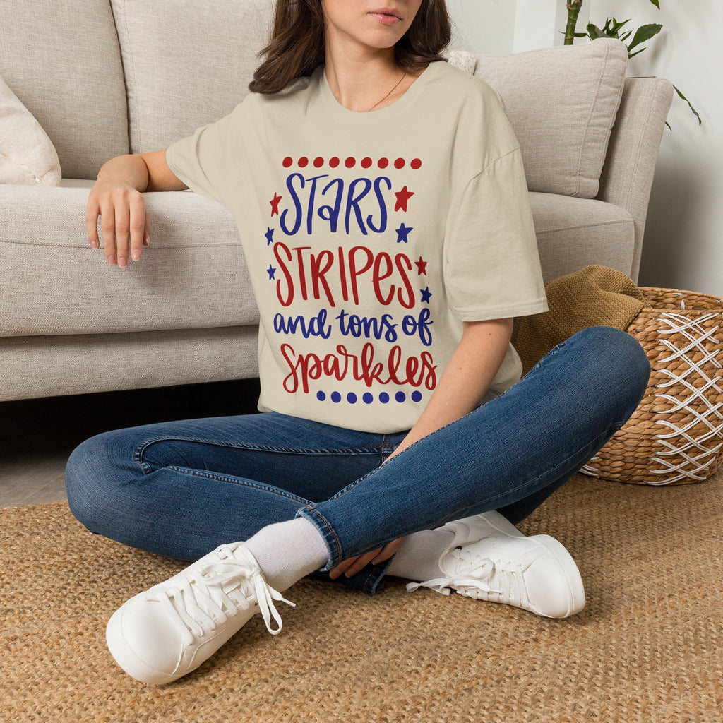 Stars Stripes and Tons of Sparkles T-Shirt