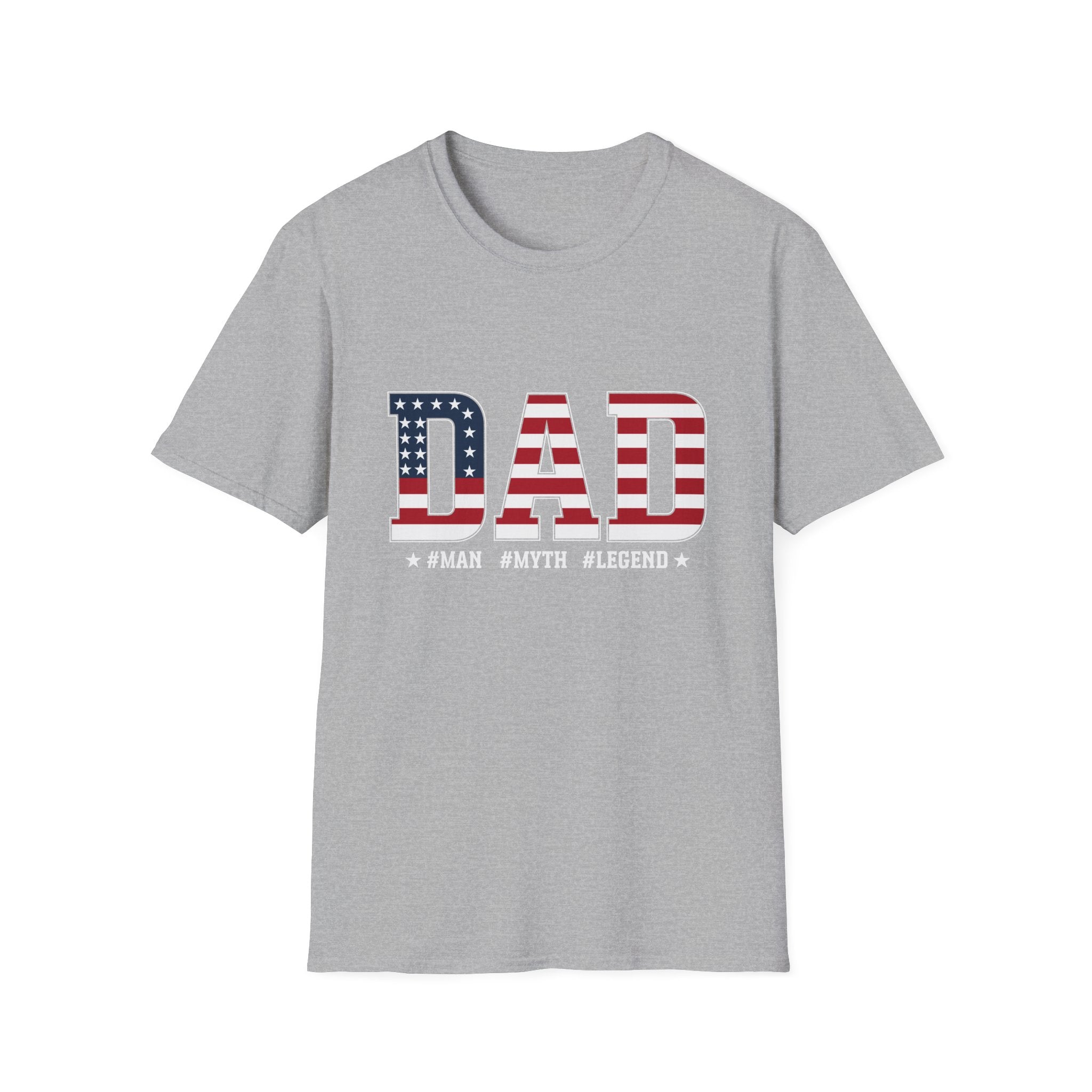 American Flag DAD T-Shirt