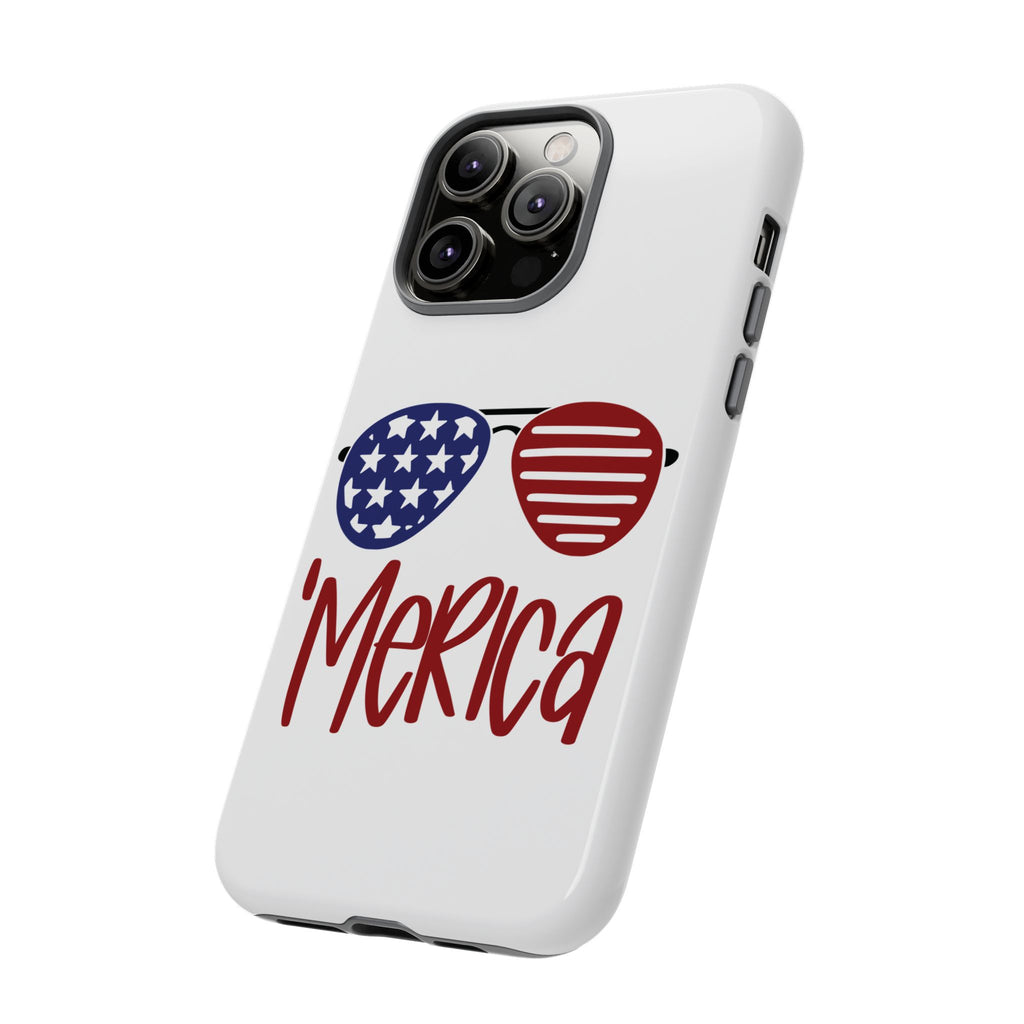 Merica Sunglasses Phone Case | American Flag Aviator Patriotic