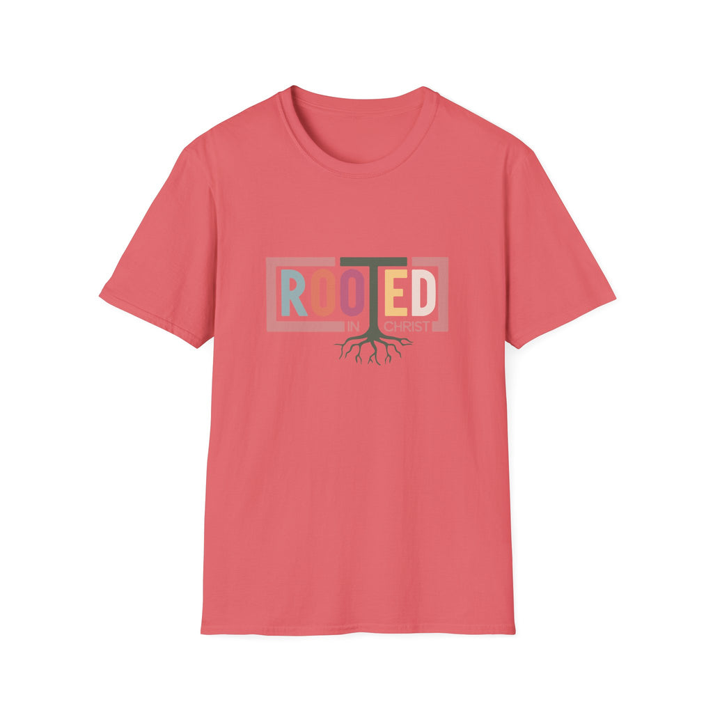Rooted in Christ T-Shirt | Christian Faith Tee