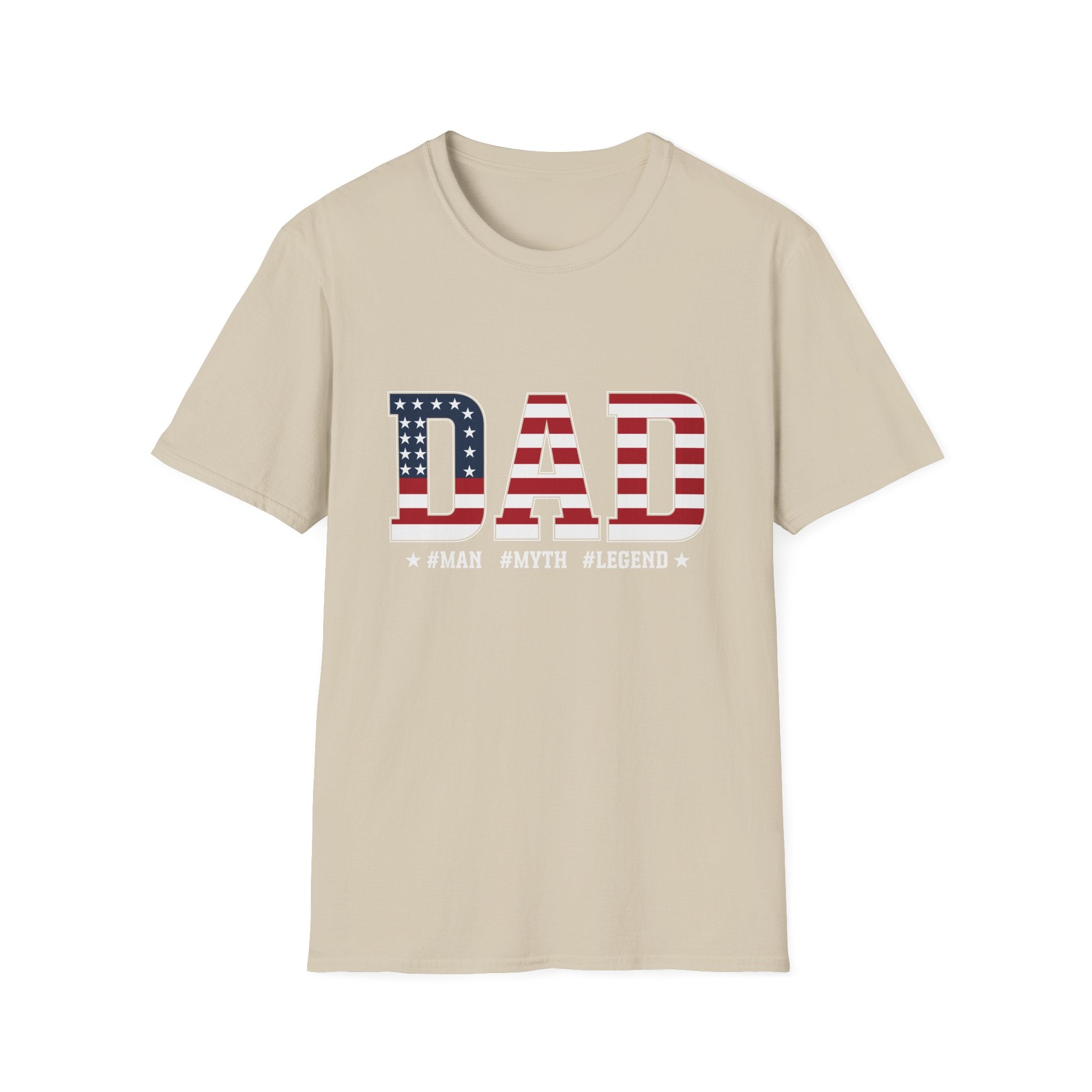 American Flag DAD T-Shirt