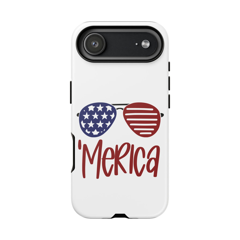 Merica Sunglasses Phone Case | American Flag Aviator Patriotic
