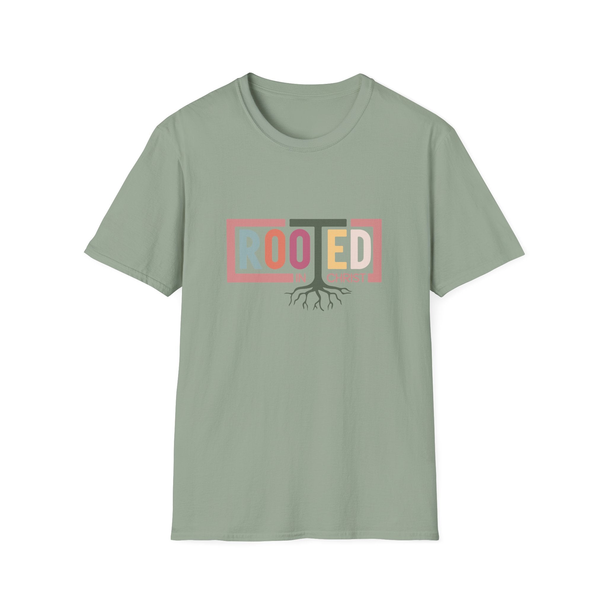 Rooted in Christ T-Shirt | Christian Faith Tee