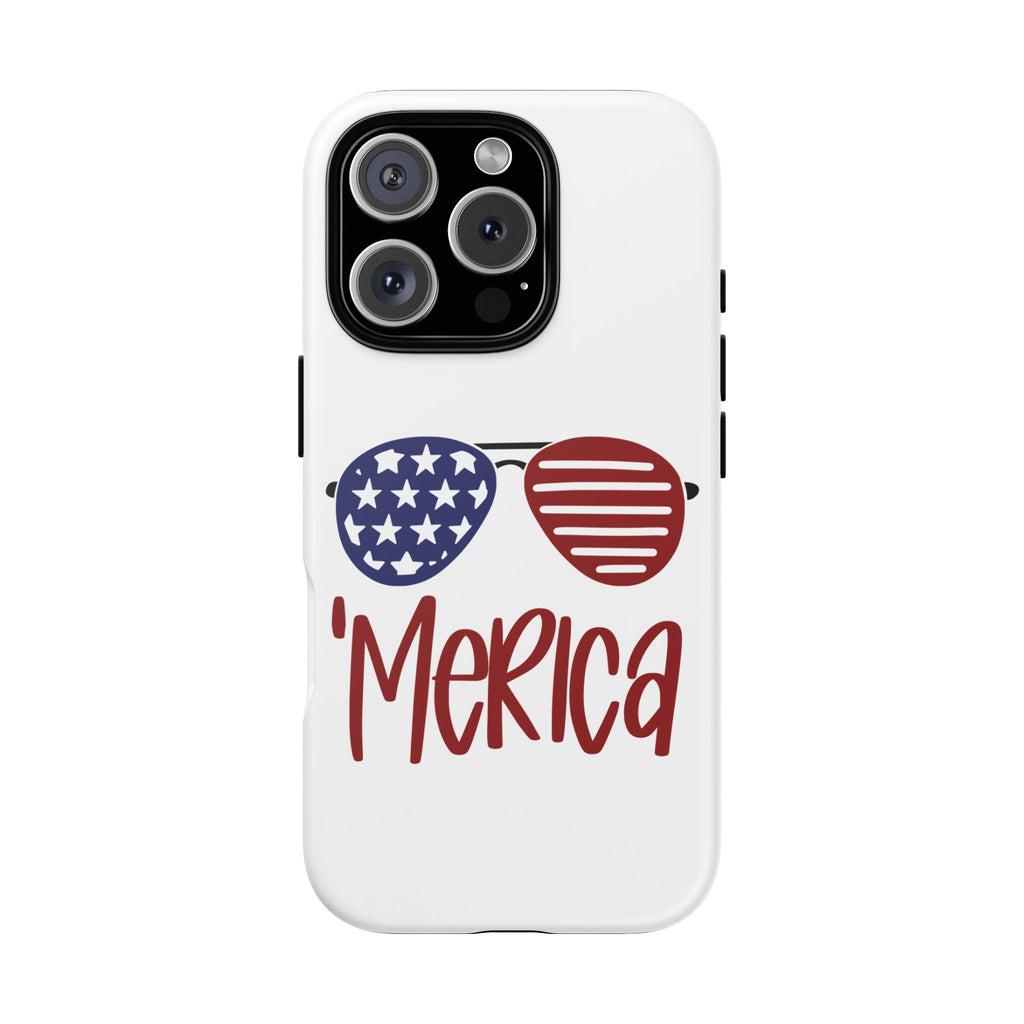 Merica Sunglasses Phone Case | American Flag Aviator Patriotic