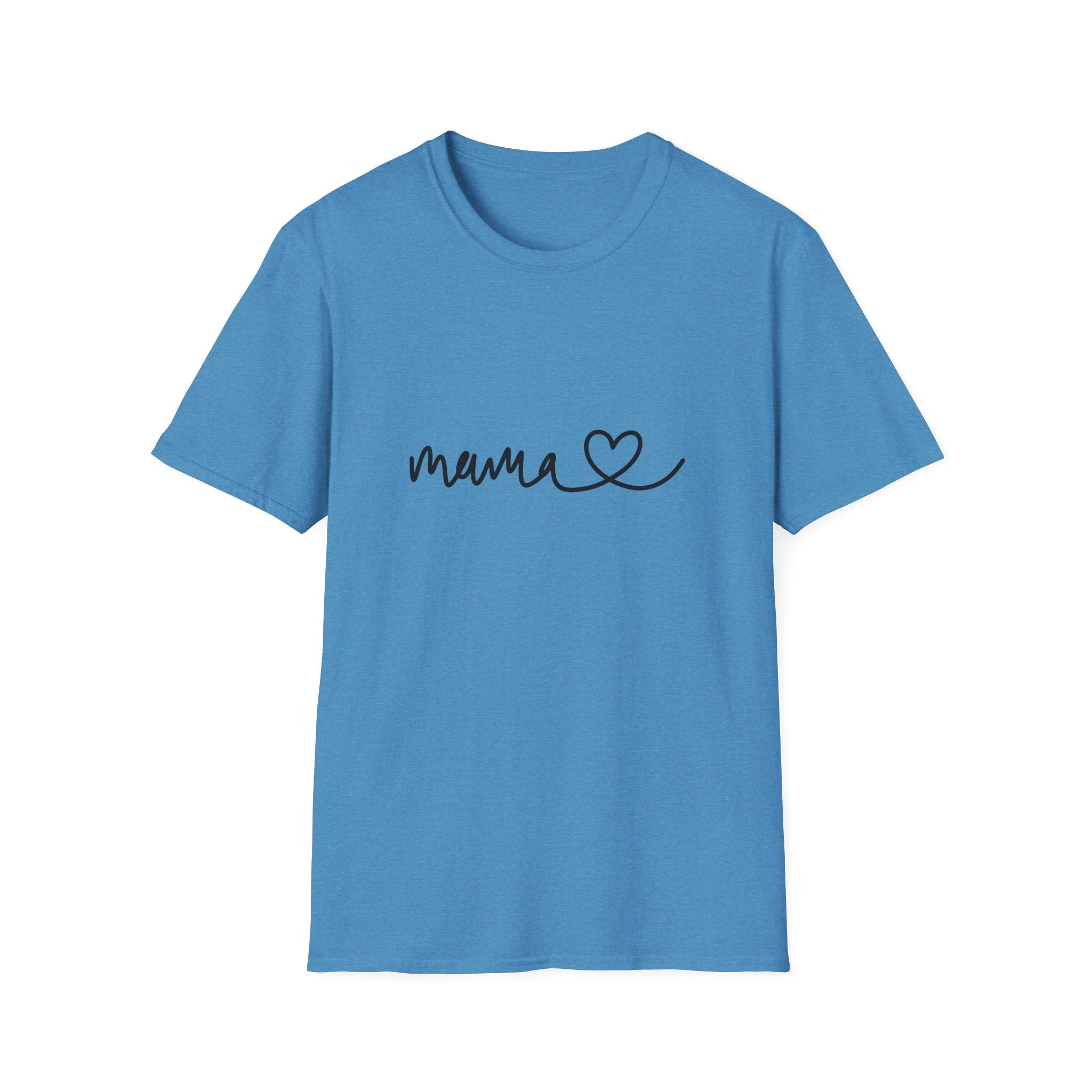 Mama Script Heart T-Shirt
