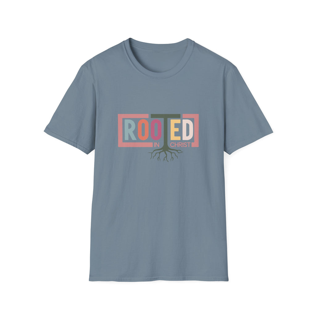 Rooted in Christ T-Shirt | Christian Faith Tee