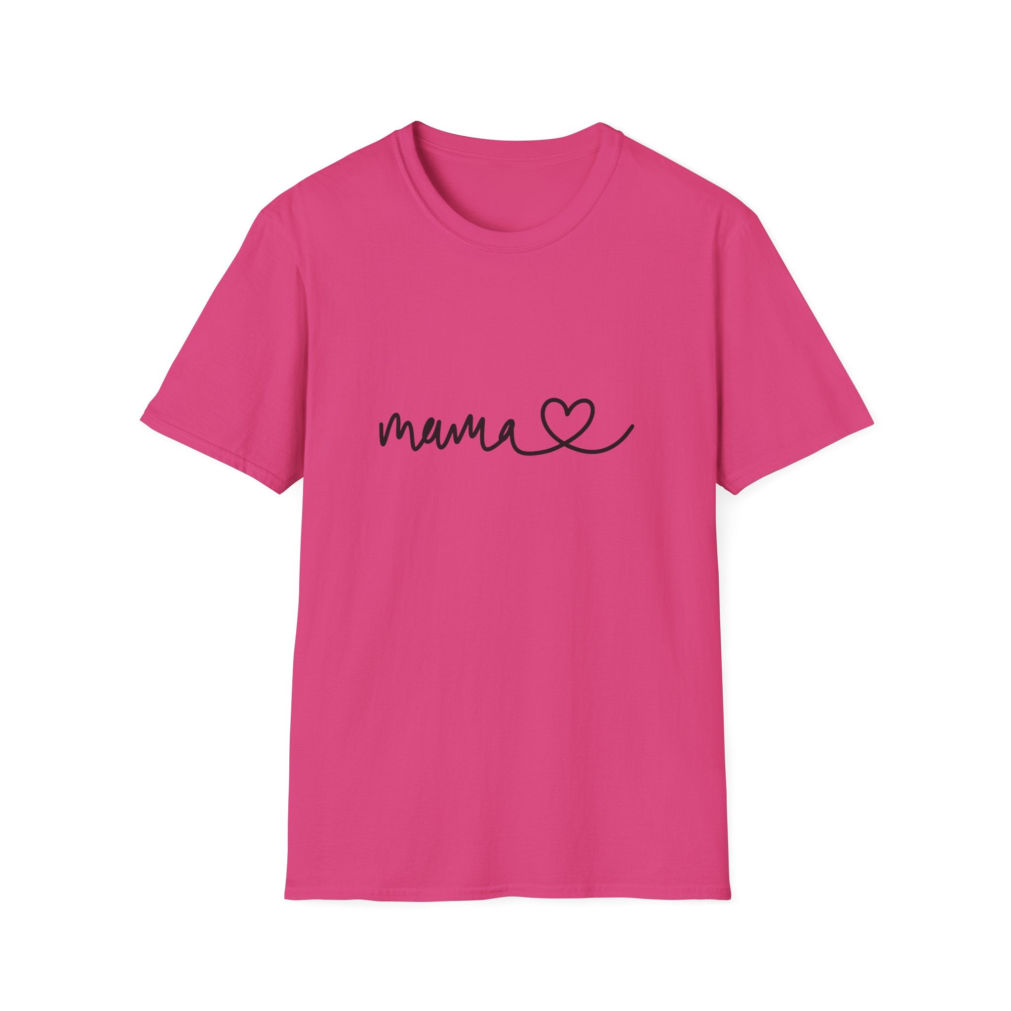 Mama Script Heart T-Shirt