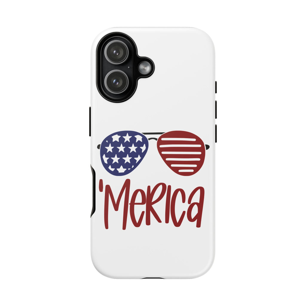 Merica Sunglasses Phone Case | American Flag Aviator Patriotic