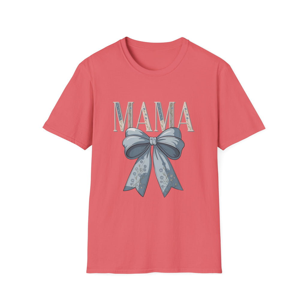 Mama with Blue Ribbon T-Shirt