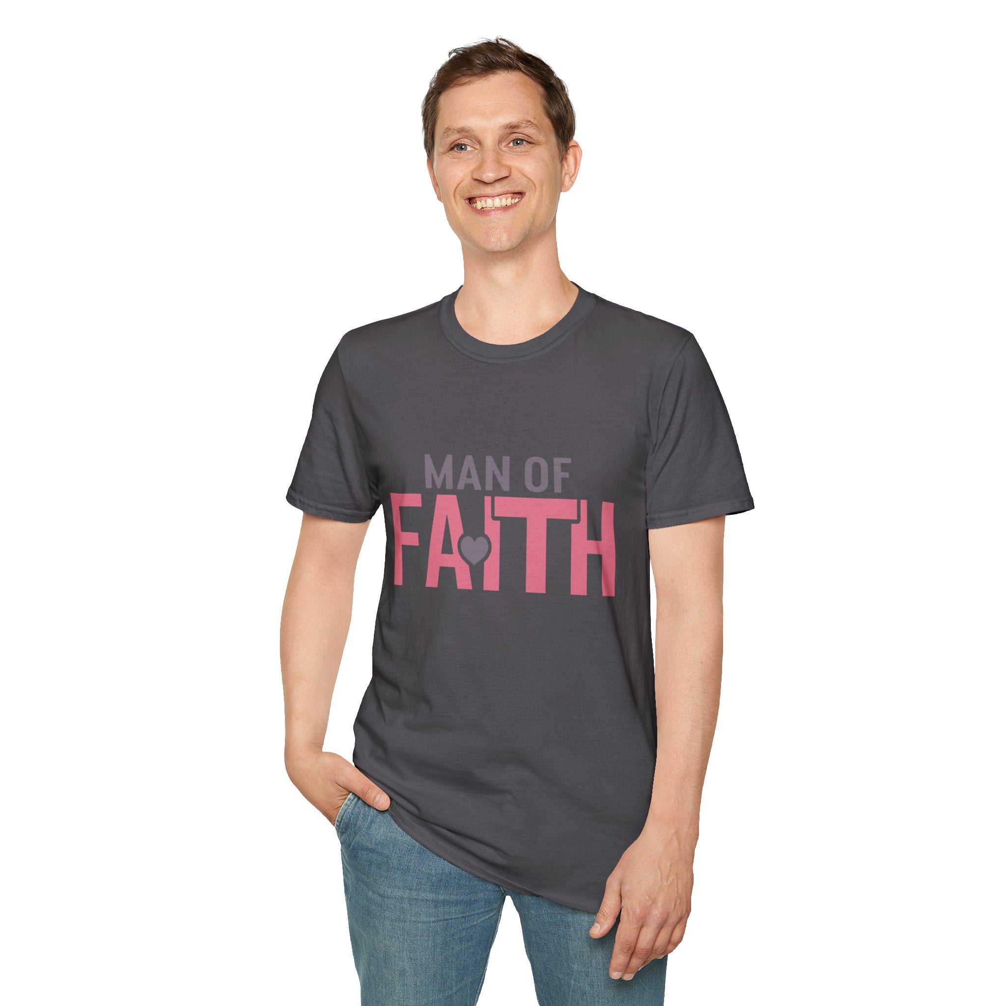 Man of Faith T-Shirt | faith graphic tee