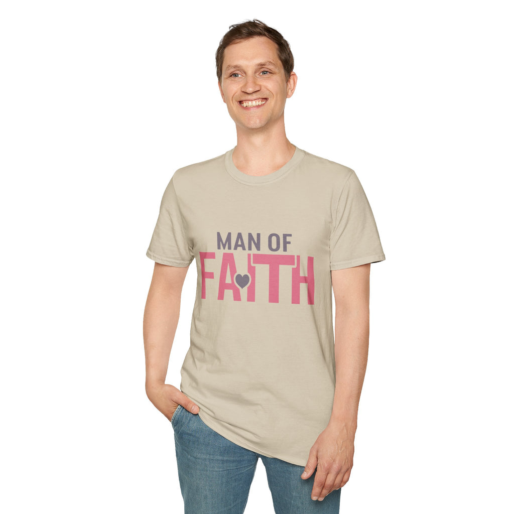Man of Faith T-Shirt | faith graphic tee