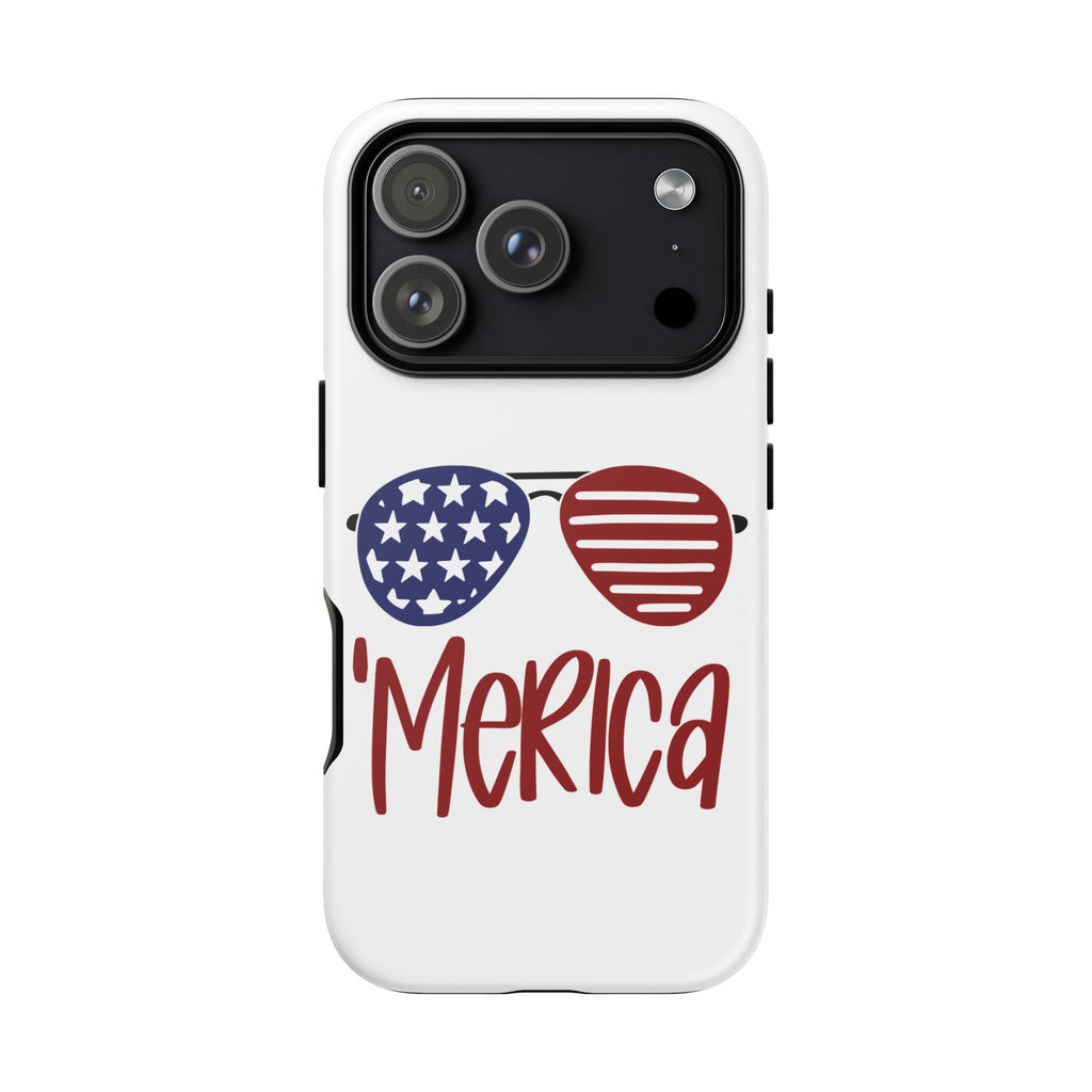 Merica Sunglasses Phone Case | American Flag Aviator Patriotic