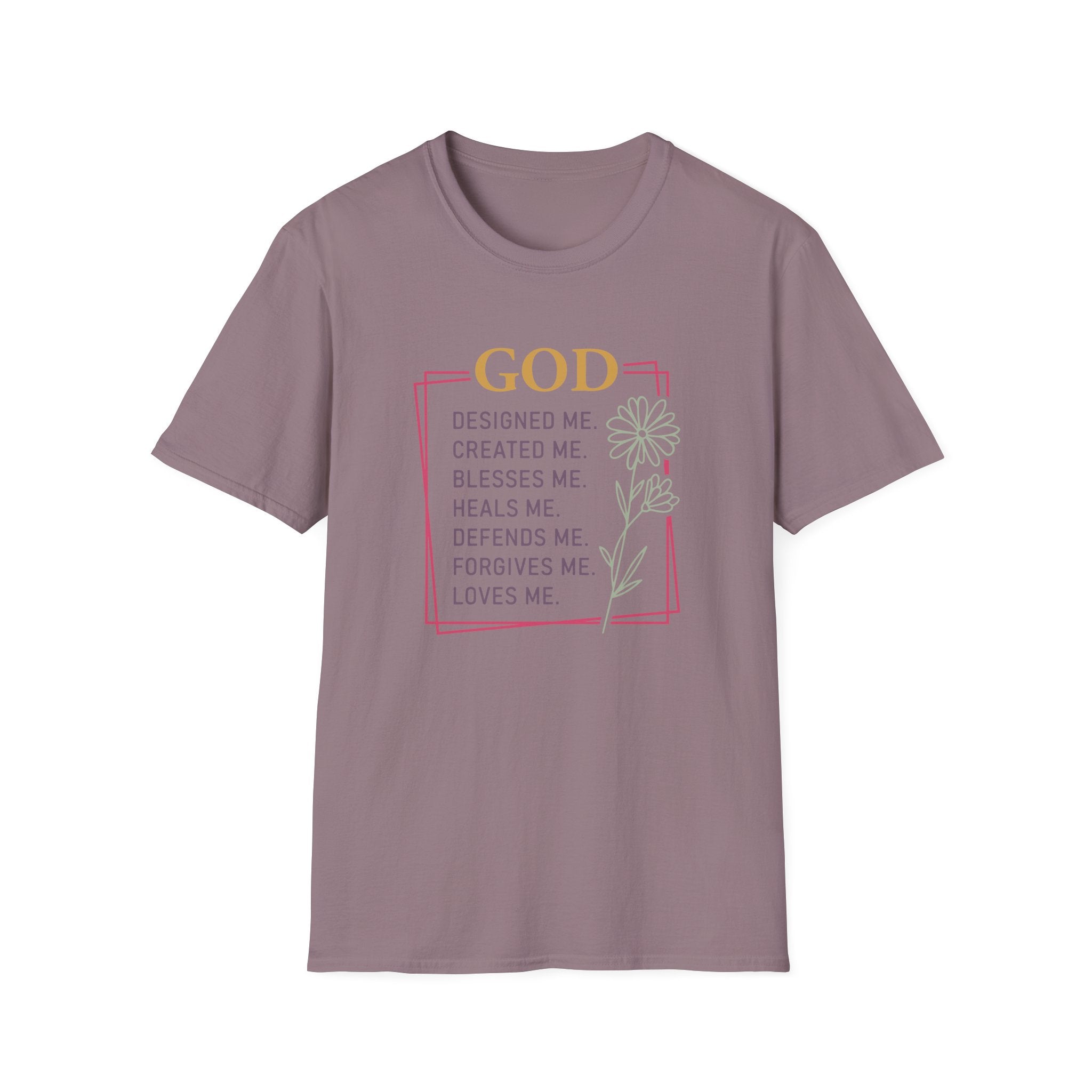 God Designed Me Created Me Blesses Me T-Shirt