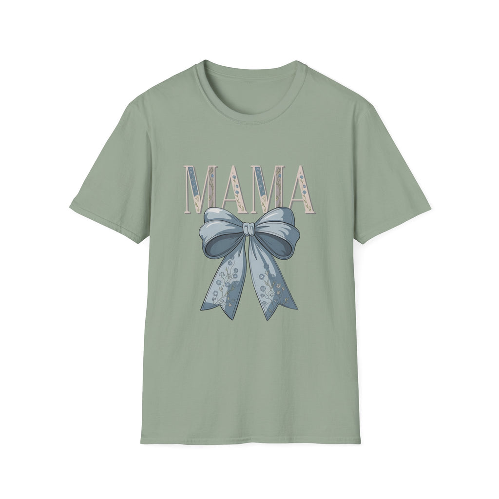 Mama with Blue Ribbon T-Shirt