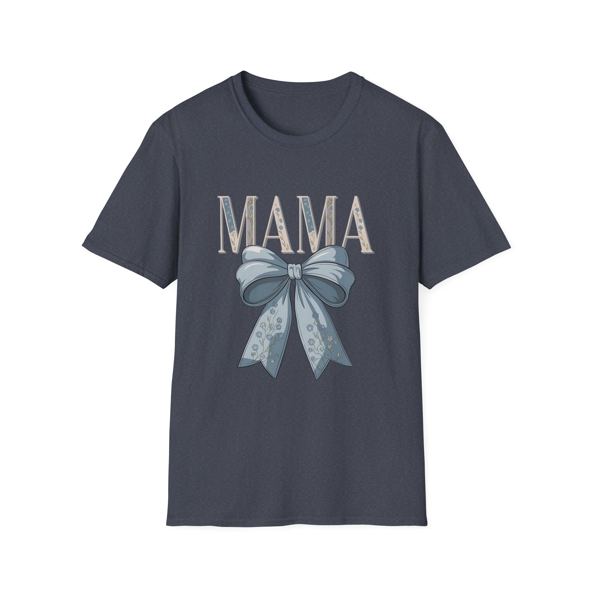 Mama with Blue Ribbon T-Shirt
