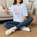 Not Perfect Just Forgiven T-Shirt | Heart Leopard Script Faith Tee