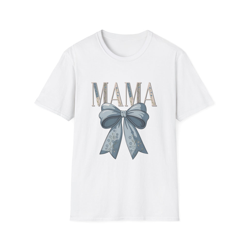 Mama with Blue Ribbon T-Shirt