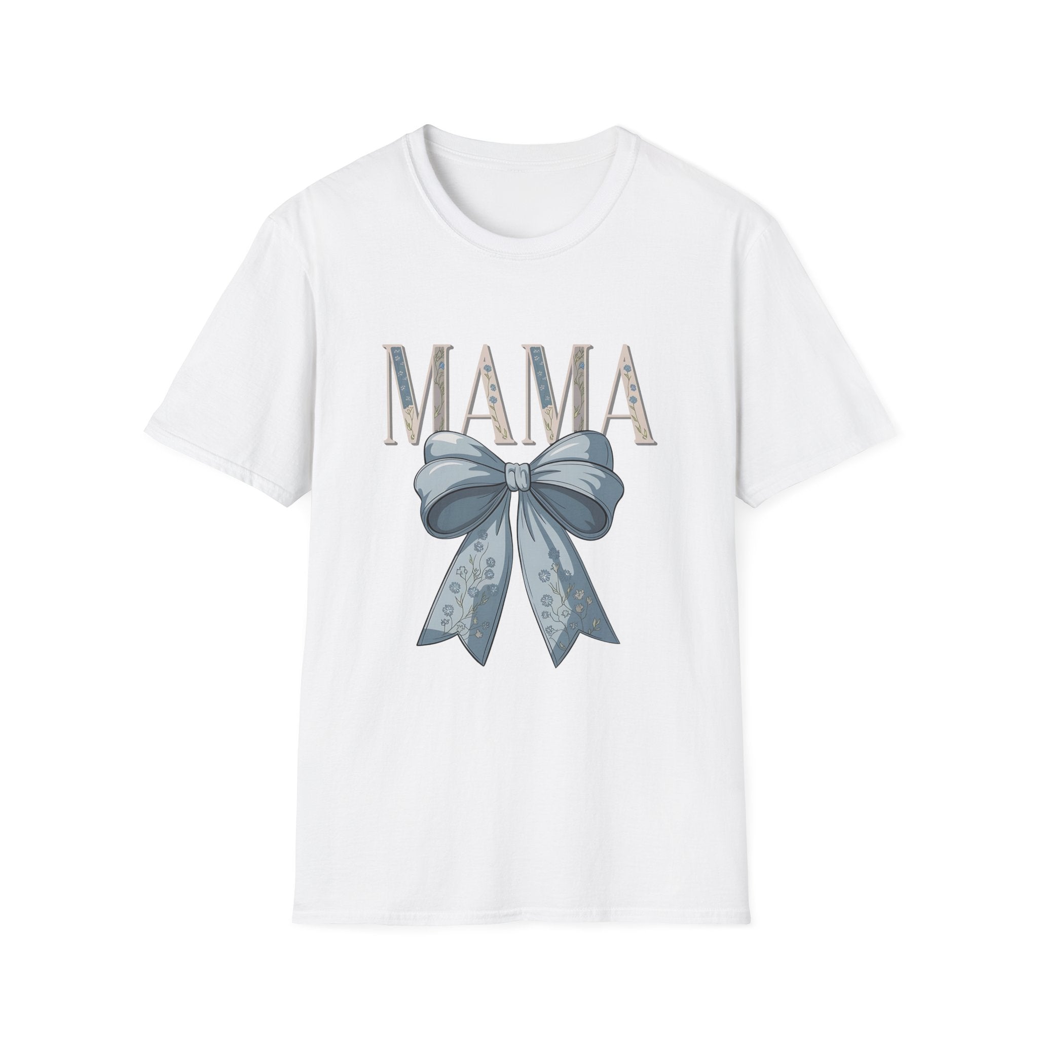 Mama with Blue Ribbon T-Shirt