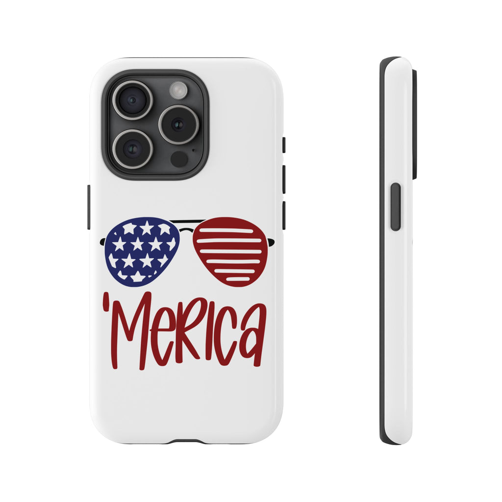 Merica Sunglasses Phone Case | American Flag Aviator Patriotic