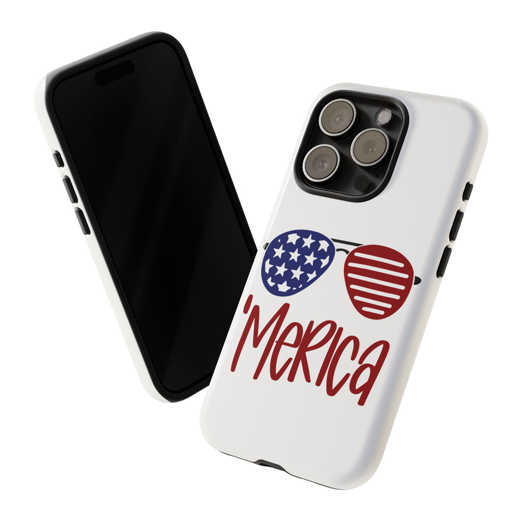 Merica Sunglasses Phone Case | American Flag Aviator Patriotic