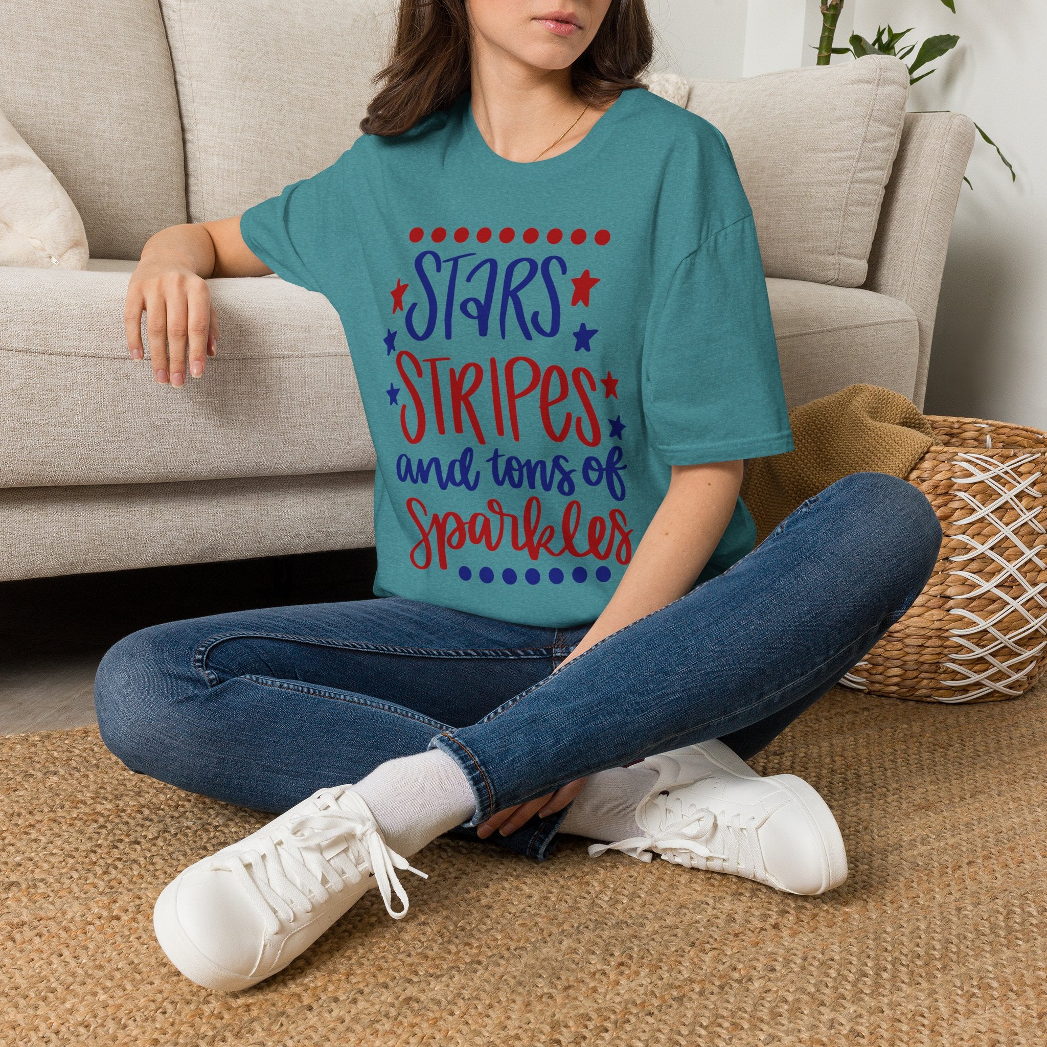 Stars Stripes and Tons of Sparkles T-Shirt