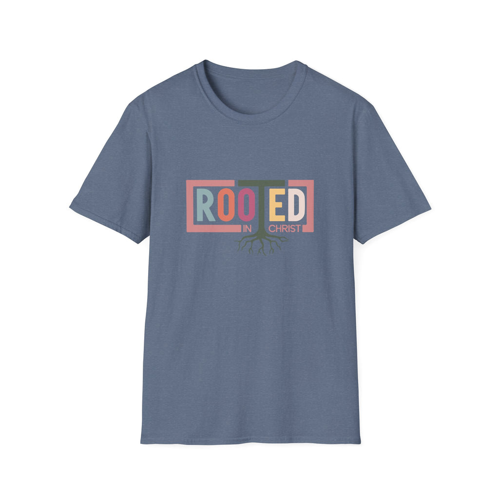 Rooted in Christ T-Shirt | Christian Faith Tee
