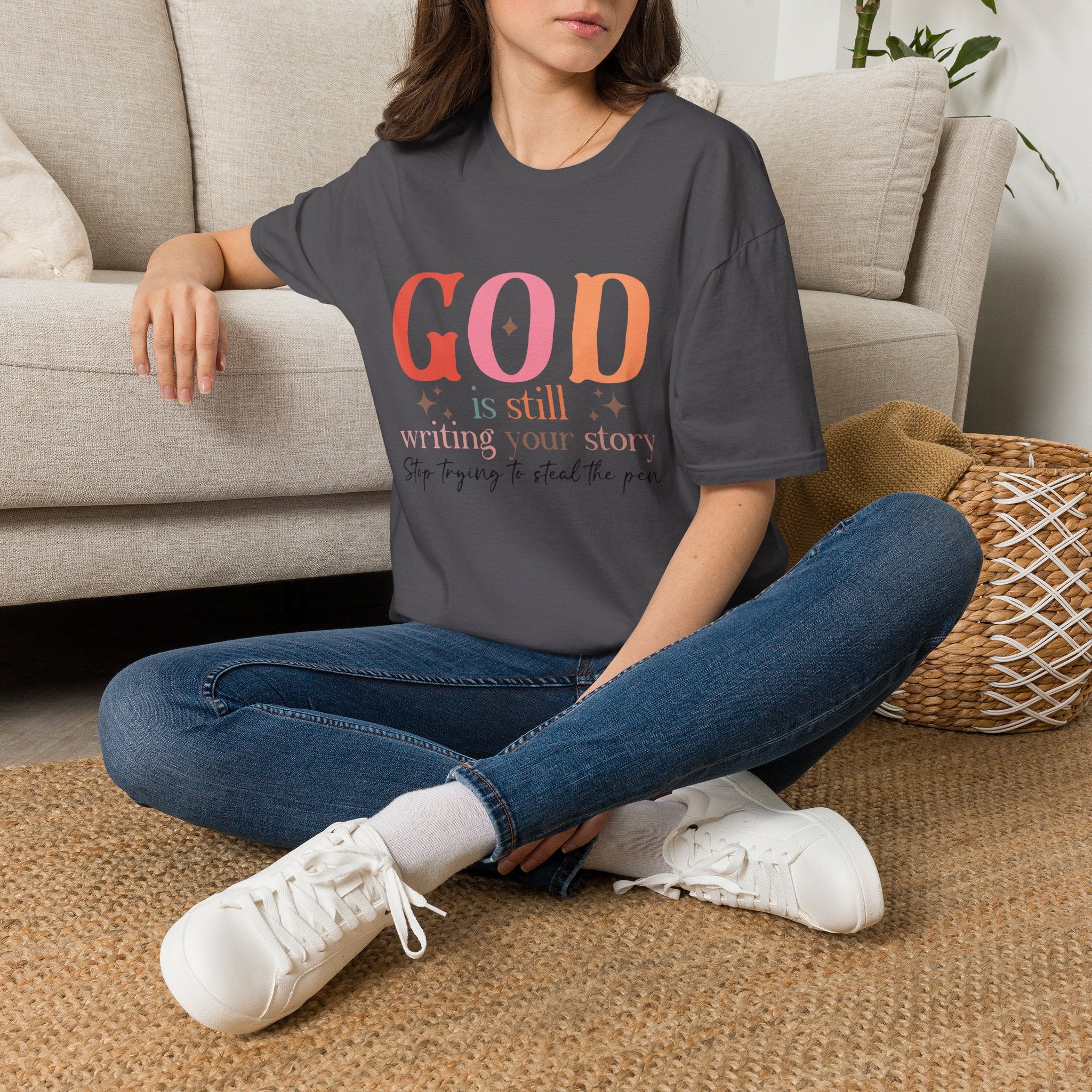 God is Still Writing Your Story T-Shirt | Inspirational Christian Tee