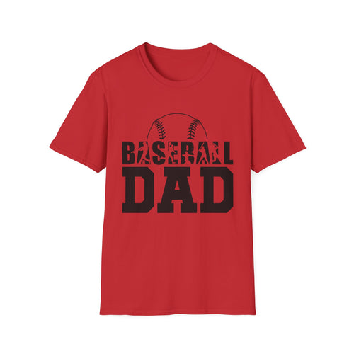 Baseball Dad T-Shirt | Baseball Graphic, Sports Family Tee