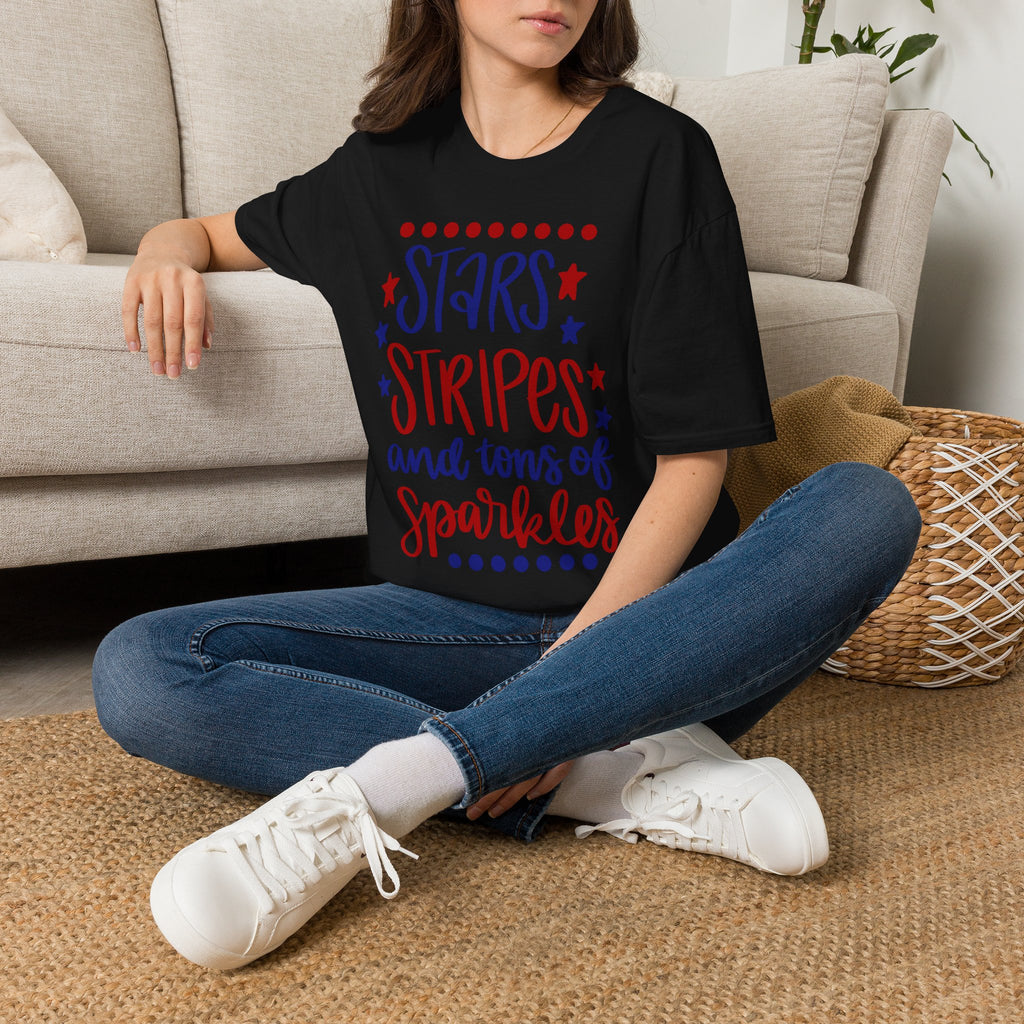 Stars Stripes and Tons of Sparkles T-Shirt