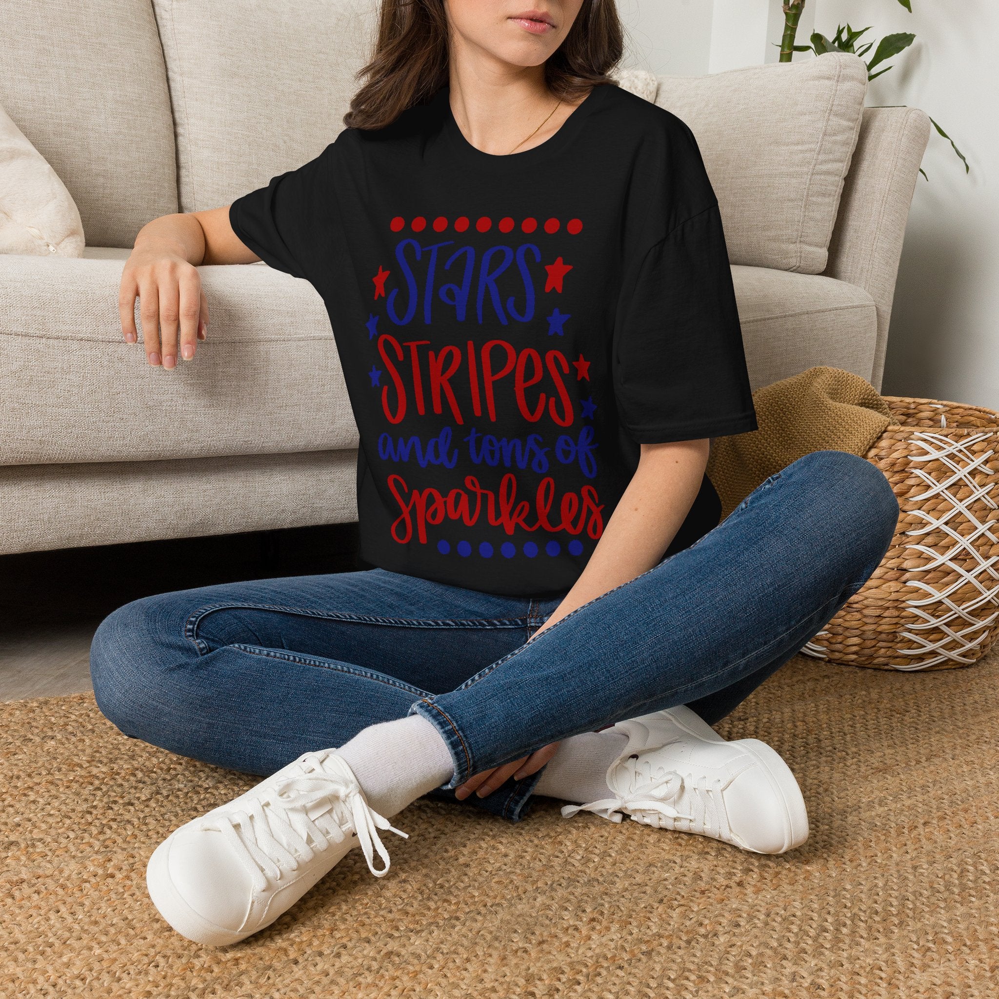 Stars Stripes and Tons of Sparkles T-Shirt