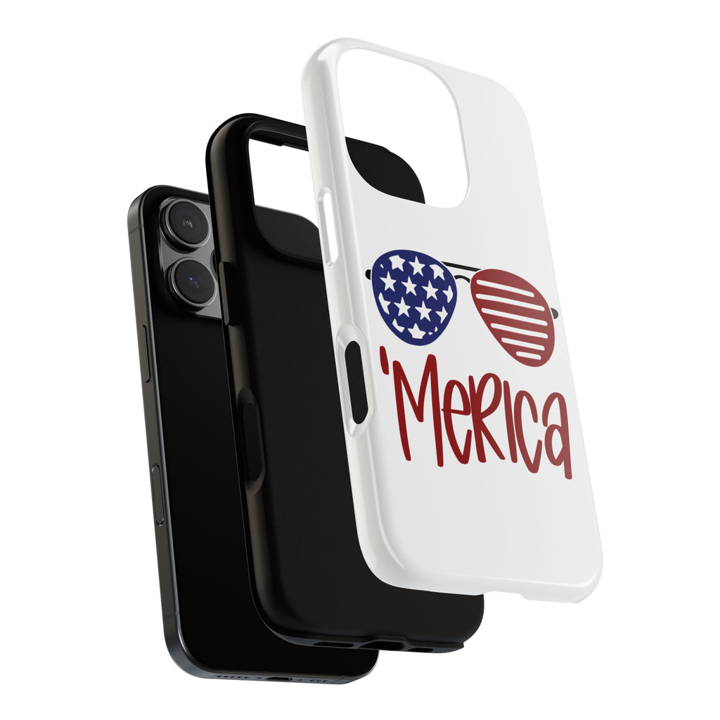 Merica Sunglasses Phone Case | American Flag Aviator Patriotic